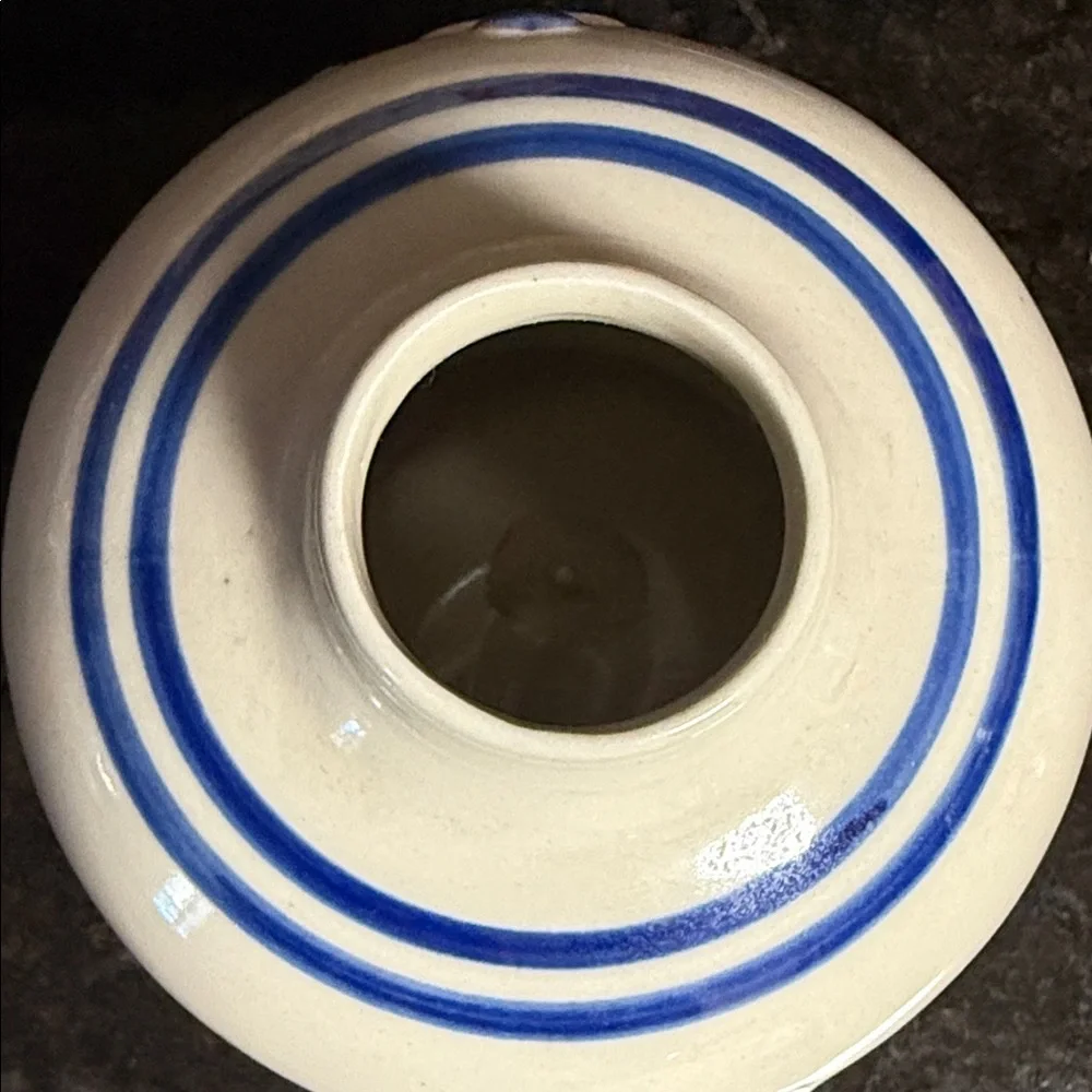 Blue and White Ceramic oil lamp base